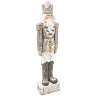 Sunnydaze Indoor/Outdoor Alexei the Defender Nutcracker Statue with LED Lights