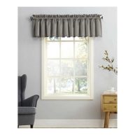 Sun Zero Rod Pocket Room Darkening Valance