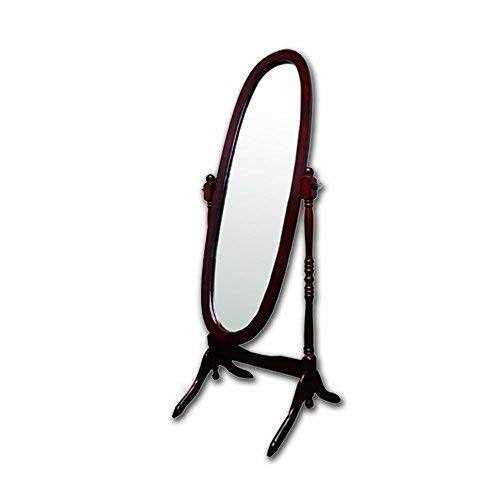Roundhill Furniture Roundhill Traditional Queen Anna Style Floor Cheval Mirror