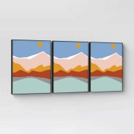 Room Essentials Set Format Frames Black