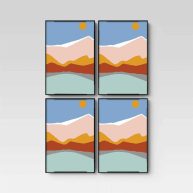 Room Essentials Set Format Frames Black