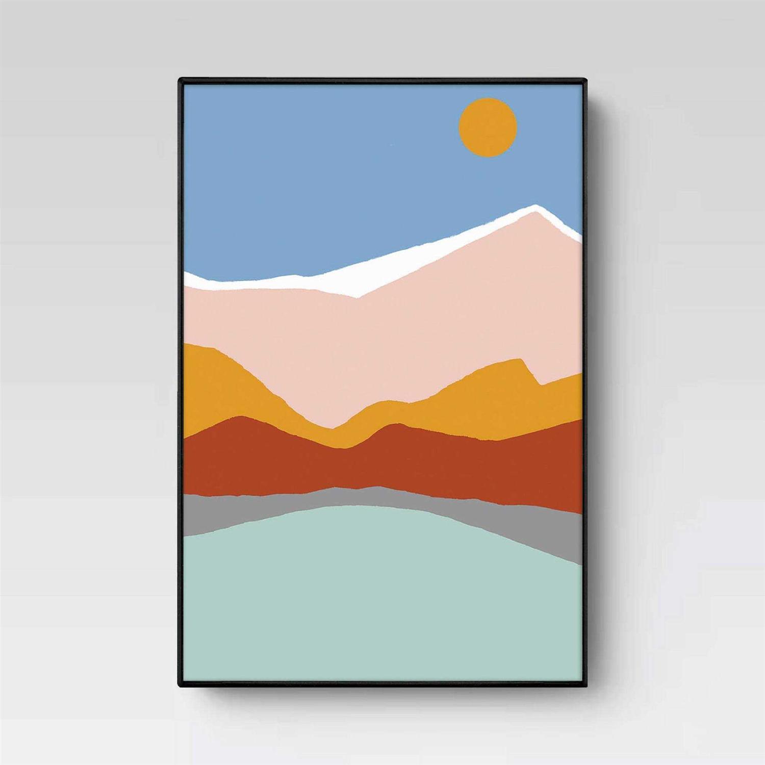 Room Essentials Set Format Frames Black - Image 3