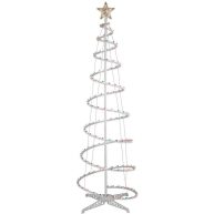 Wondershop 6′ Incandescent Spiral Tree Christmas Novelty Sculpture Light