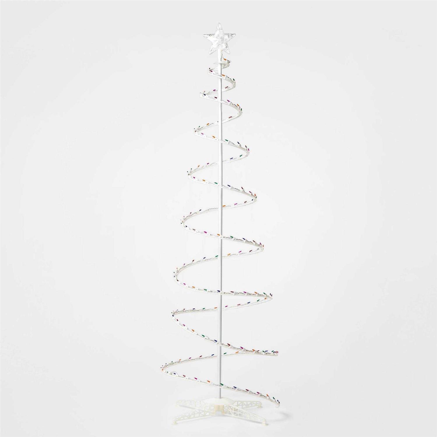Wondershop 6′ Incandescent Spiral Tree Christmas Novelty Sculpture Light - Image 2