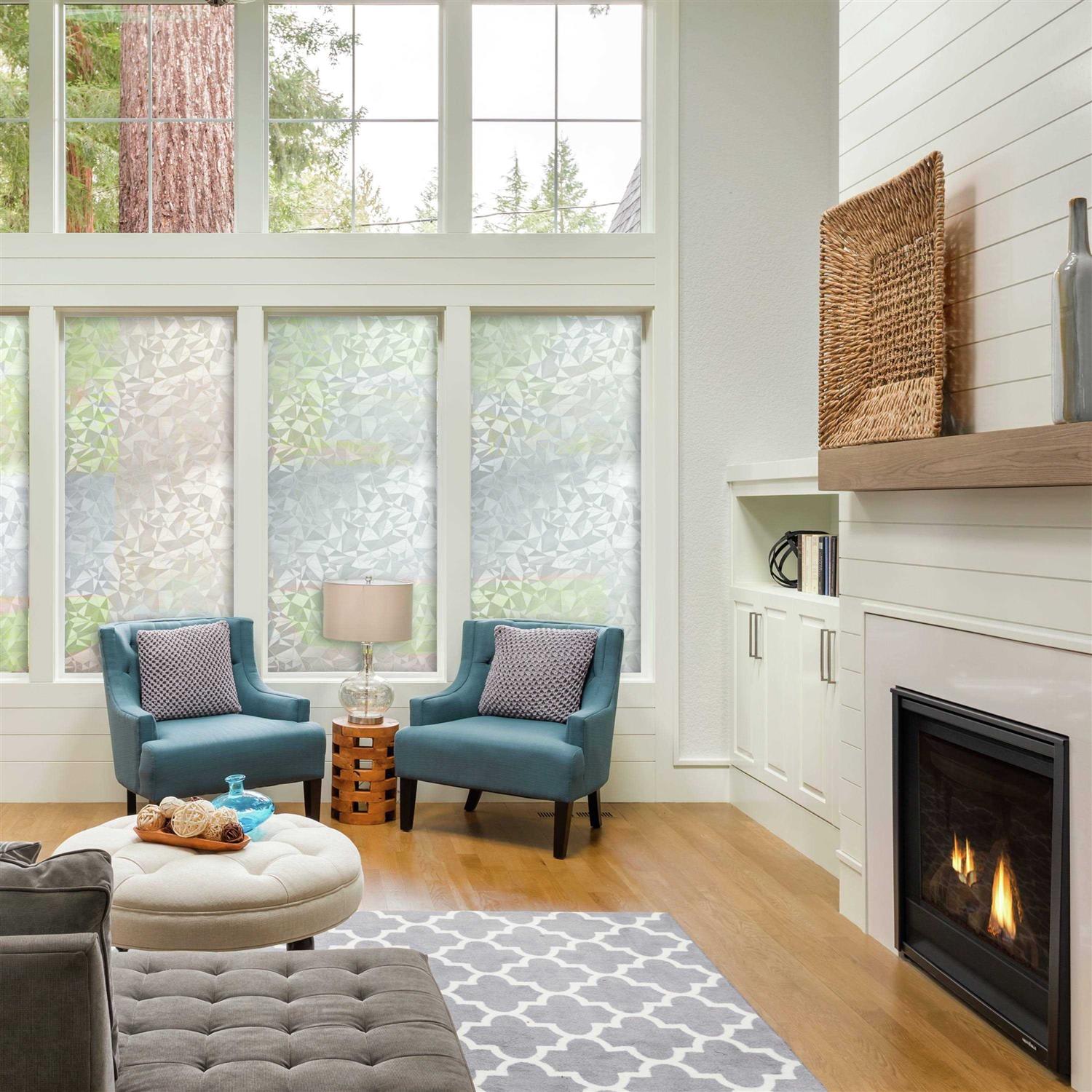 RoomMates Etched Glass Window Film - Image 3