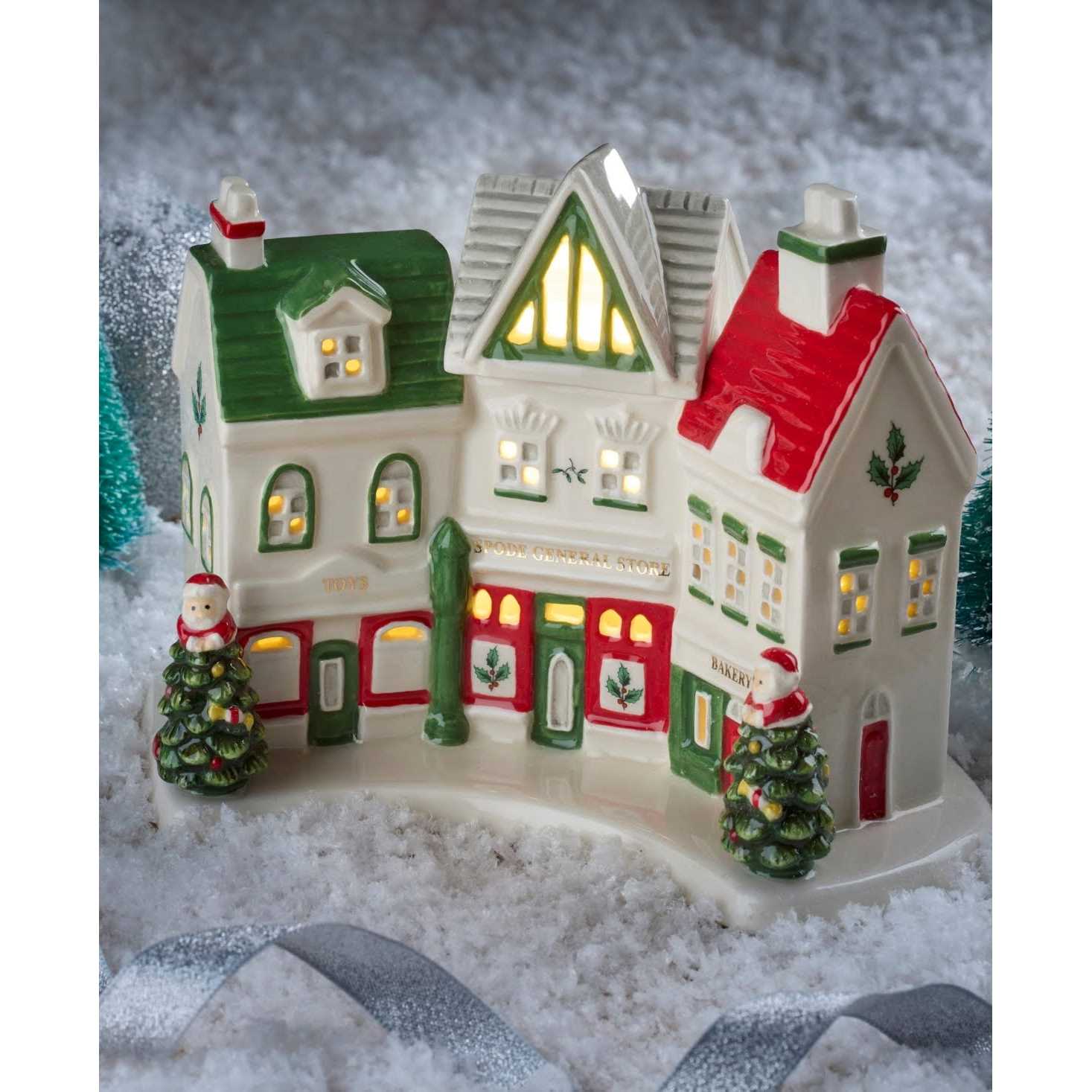 Spode Christmas Tree LED Village Shoppes - Image 2