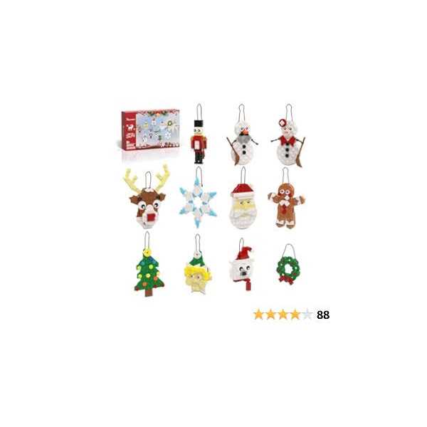 Tenhorses Christmas Tree Ornament Building Sets Christmas Tree Wreath - Image 3