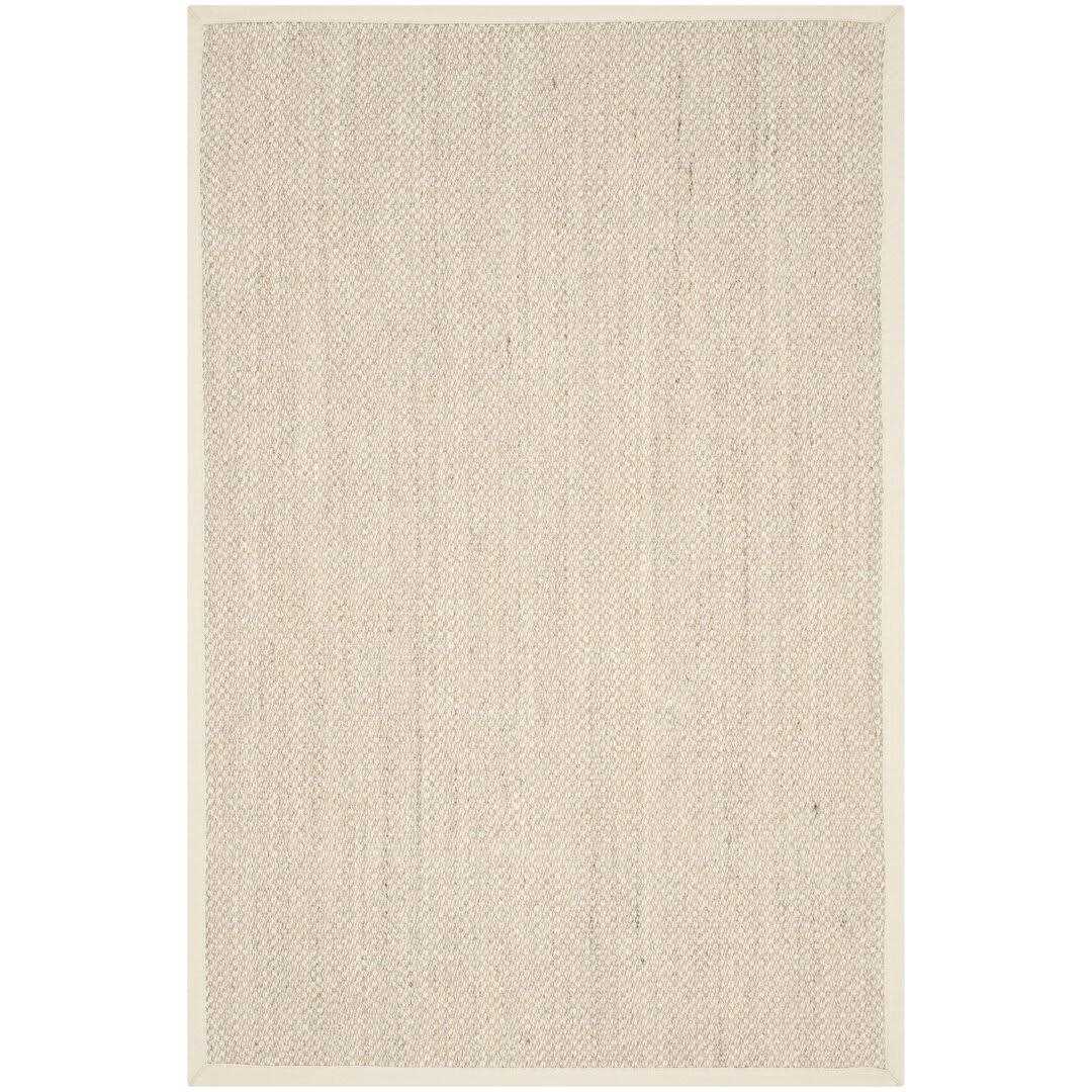 Tallowick Sisal Marble/Beige Area Rug Beachcrest Home Rug - Image 2