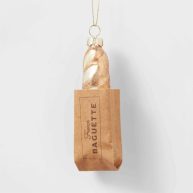 Wondershop Glass French Baguette Christmas Tree Ornament