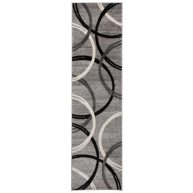 World Rug Gallery Modern Abstract Circles Design Area Rug
