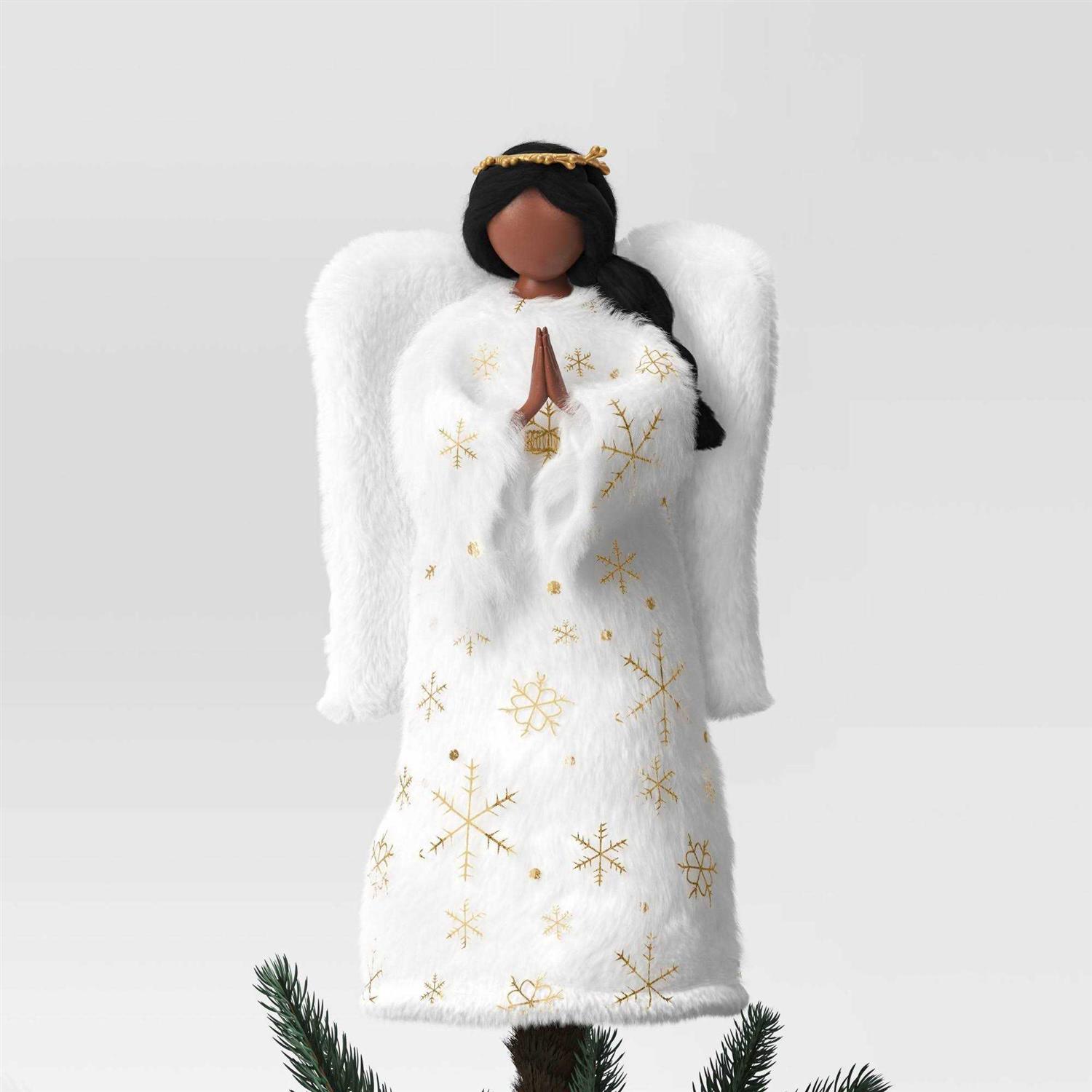 Wondershop 11.5 Plush Gnome Christmas Tree Topper Red - Image 2