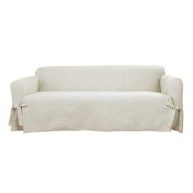 Sure Fit Farmhouse Basketweave Sofa Slipcover