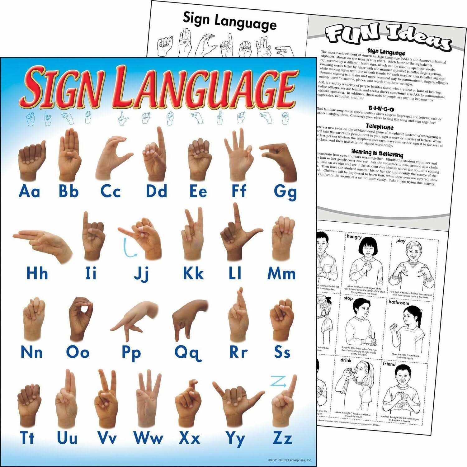 Trend Sign Language Learning Chart - Image 2
