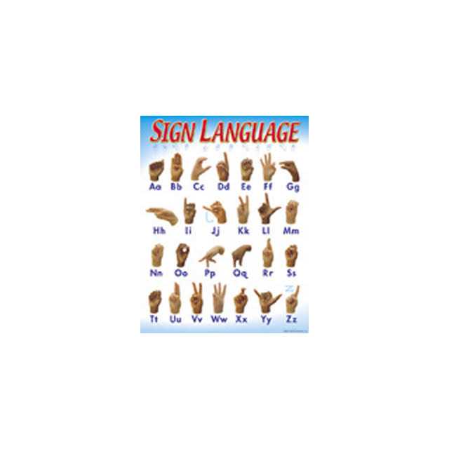 Trend Sign Language Learning Chart - Image 4