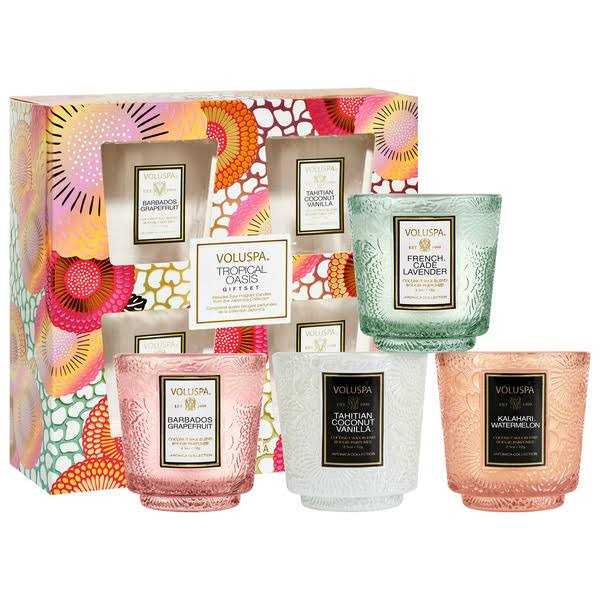 VOLUSPA Mini Candle Set