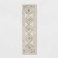 Threshold Kensington Washable Persian Style Rug Cream