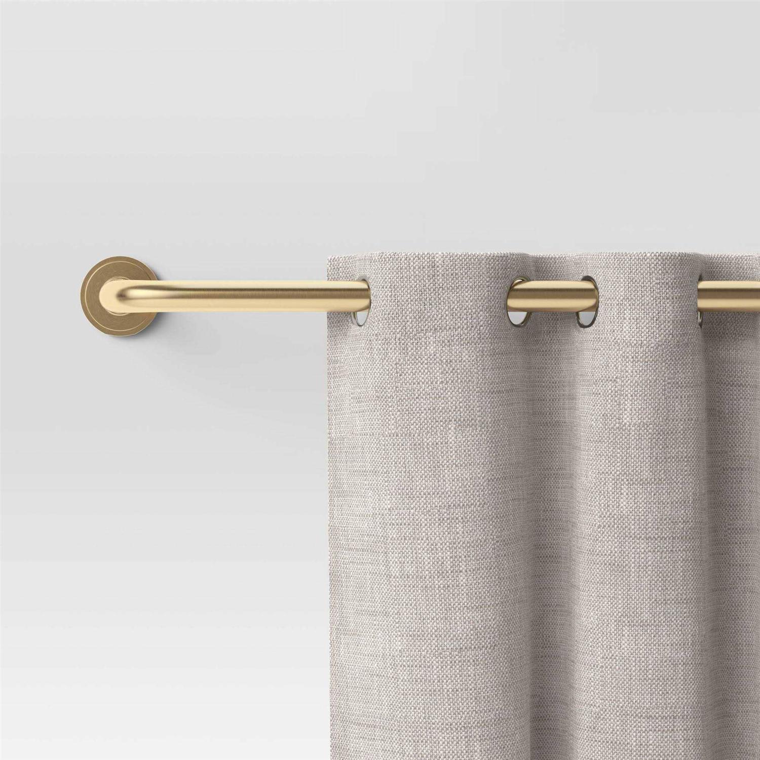 Threshold Blackout Rounded Curtain Rod - Image 2