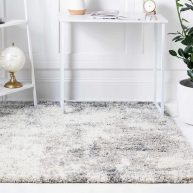 Soft Touch Shag Gray Area Rug