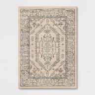 Threshold Plush Persian Style Area Rug Cream