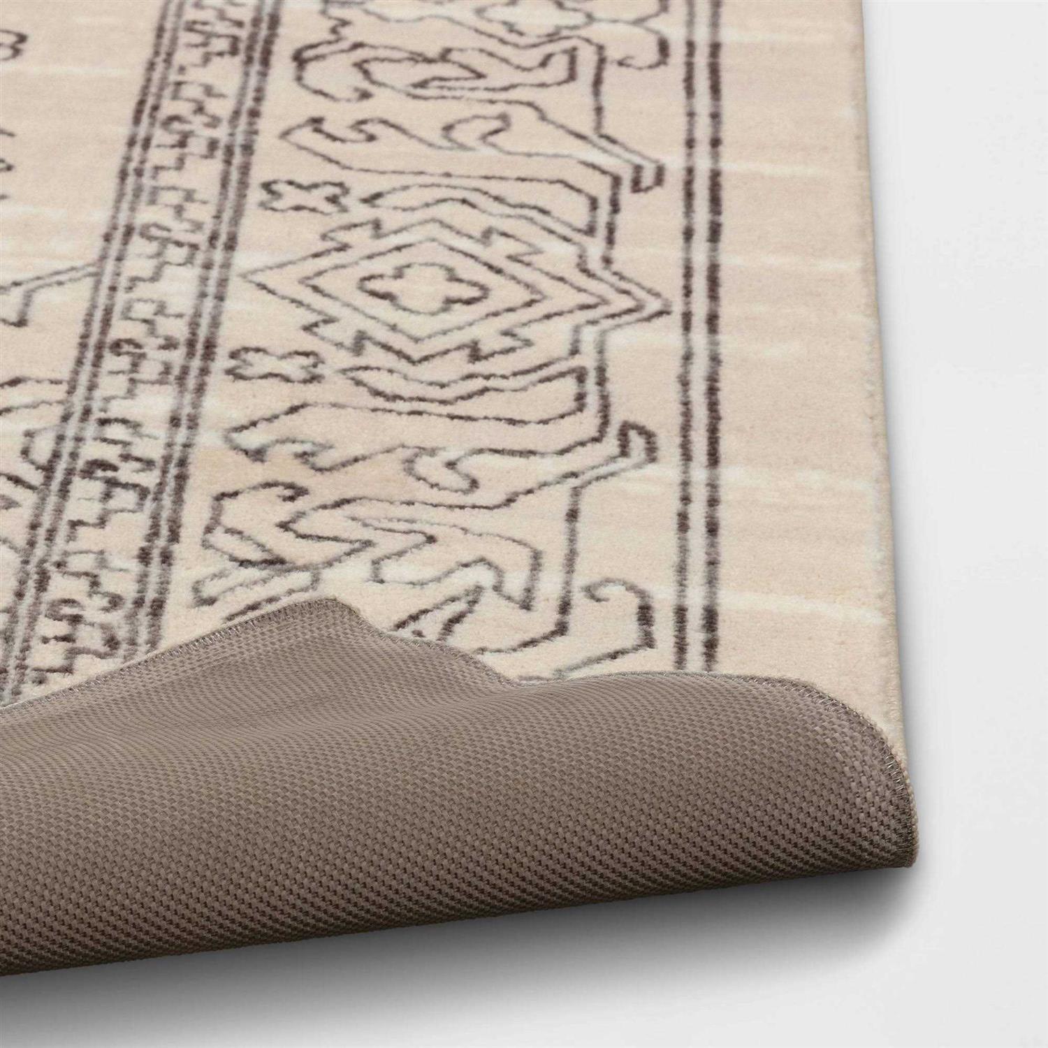 Threshold Plush Persian Style Area Rug Cream - Image 2