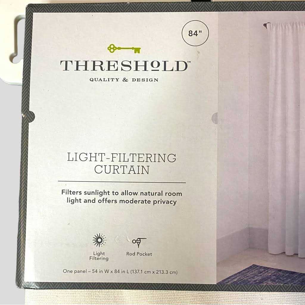 Threshold Farrah Curtain Panel - Image 3