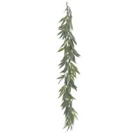 Vickerman 6′ Green Muddy White Willow Garland