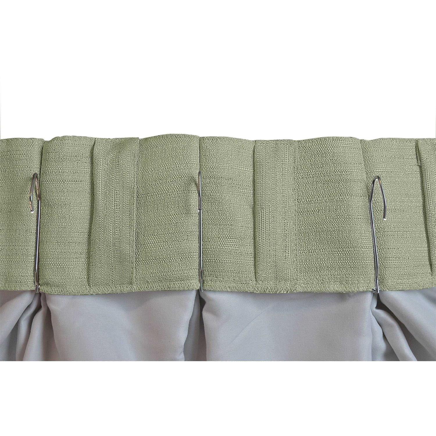 Ricardo Grasscloth 2/Way Pinch Pleated w/Back Tabs Pair - Image 5