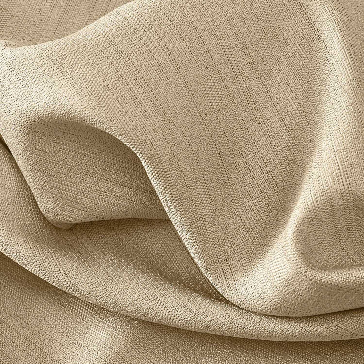 Ricardo Grasscloth 2/Way Pinch Pleated w/Back Tabs Pair - Image 4