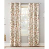 Sun Zero Room Darkening Grommet Single Curtain Panel