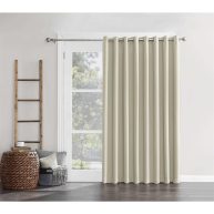 Sun Zero Blackout Patio Door Window Curtain