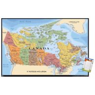 Trends International Map Canada Poster