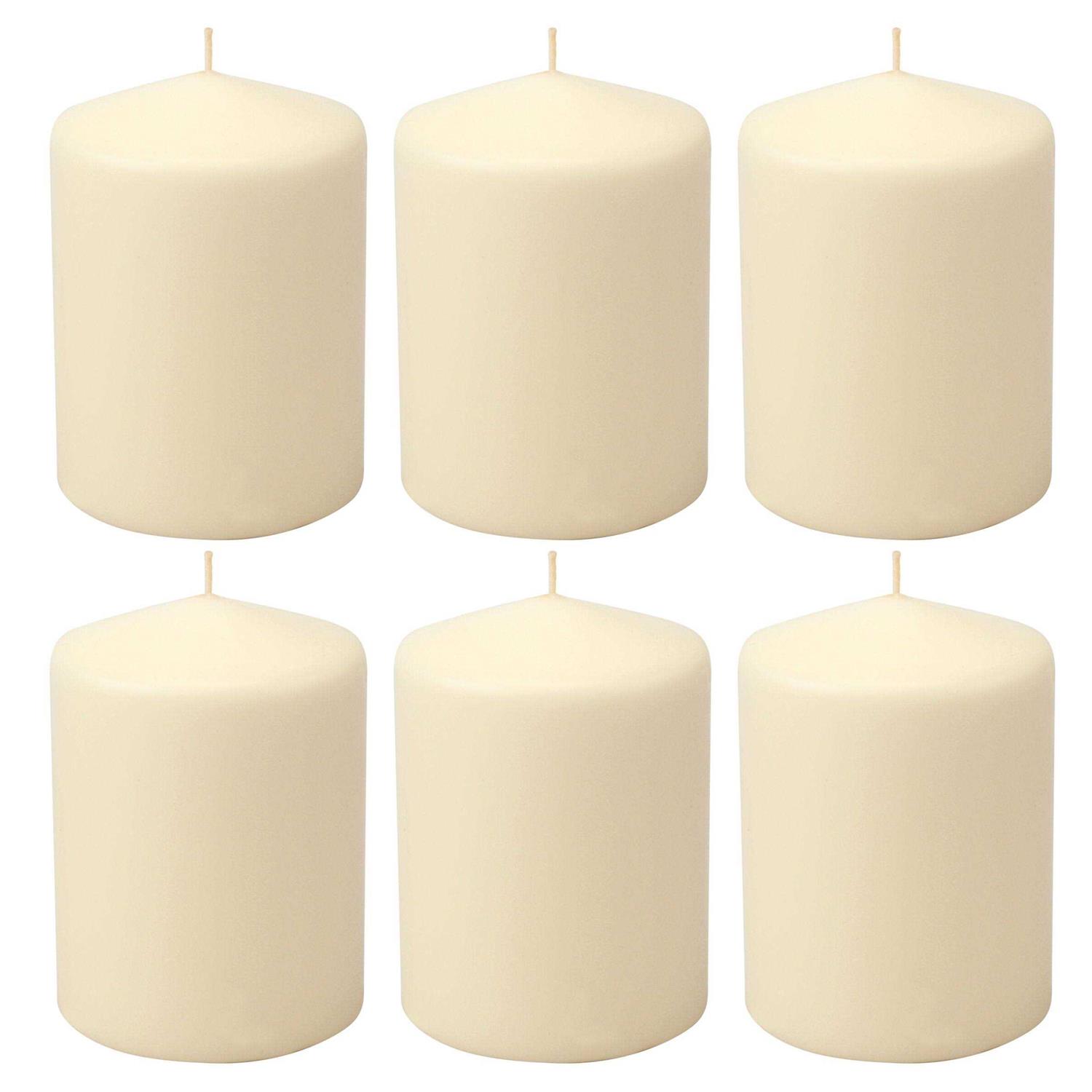 Stonebriar Collection Unscented Pillar Candles