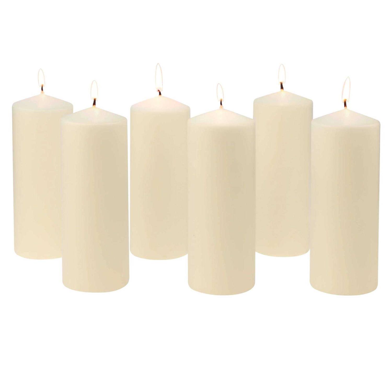 Stonebriar Collection Unscented Pillar Candles - Image 5
