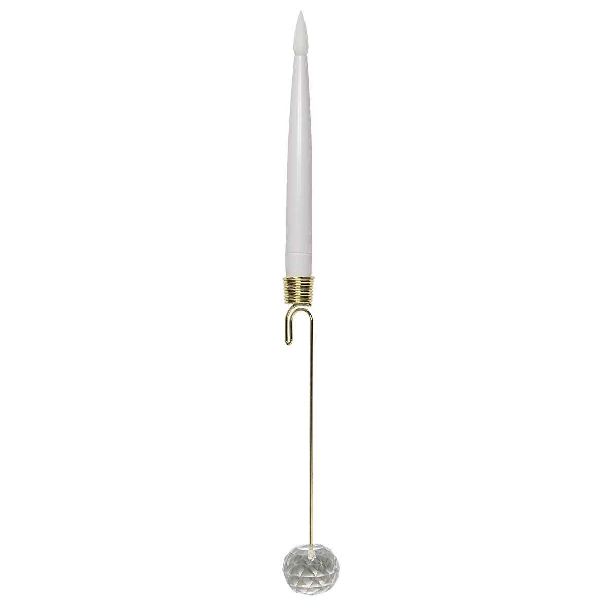 Wintergreen Lighting Flameless Electric LED Candles Christmas Tree Lights Taper Christmas Candles - Image 2