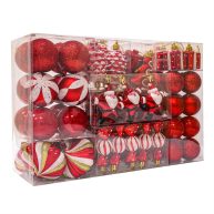 Wbhome 105ct Assorted Christmas Ball Ornaments Set and