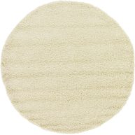 Unique Loom Round Solid Shag Rug