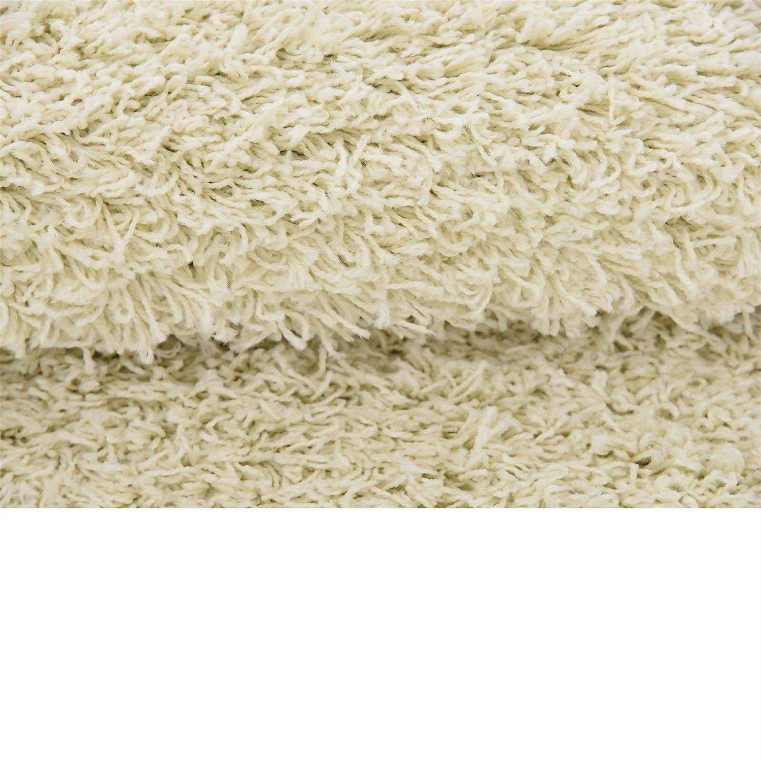 Unique Loom Round Solid Shag Rug - Image 2