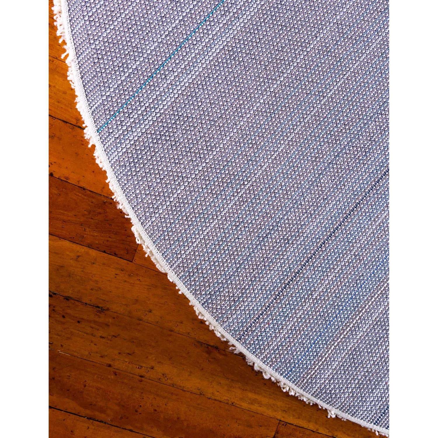 Unique Loom Round Solid Shag Rug - Image 4