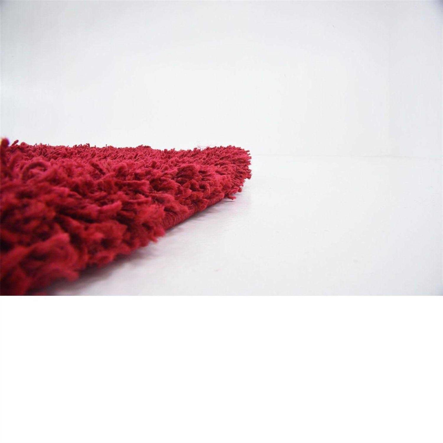 Unique Loom Round Solid Shag Rug - Image 2