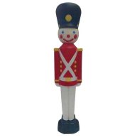 Union Products Toy Soldier Lighted Blow Mold