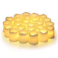 Shymery Flameless Votive Candles,Flameless Flickering