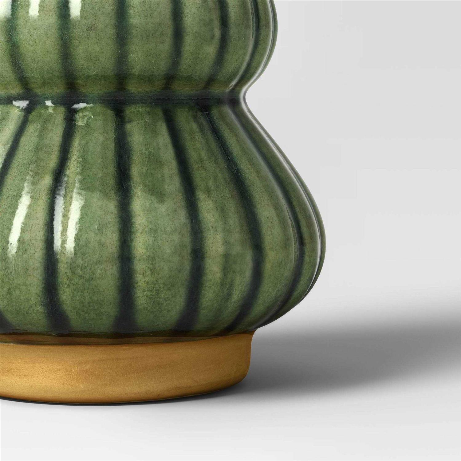 Threshold Scalloped Ceramic Christmas Tree - Image 3