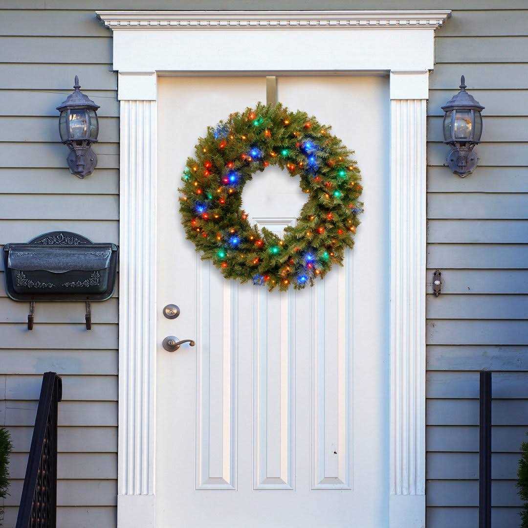 Three Posts™ Norwood Fir Lighted Wreath - Image 3