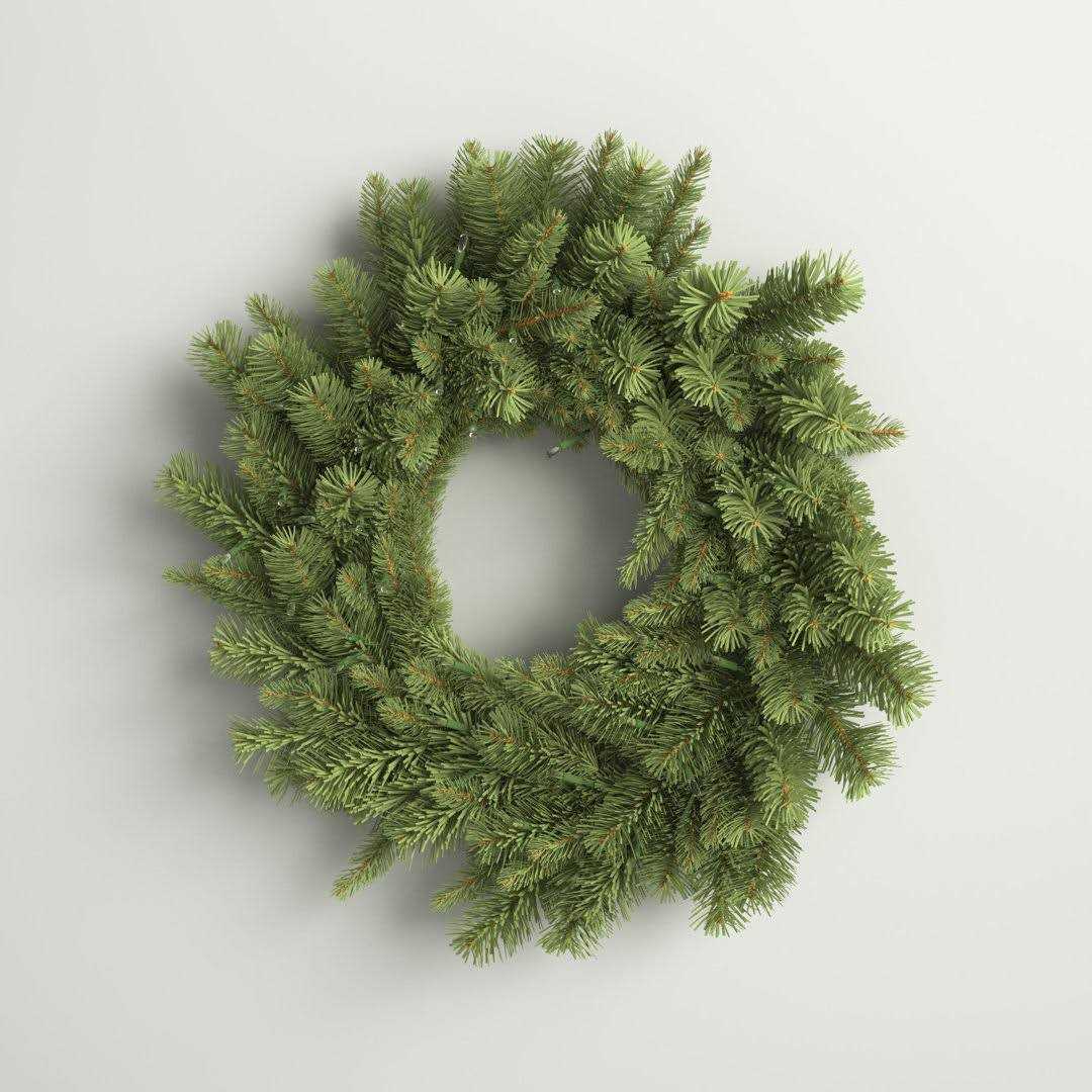 Three Posts™ Norwood Fir Lighted Wreath