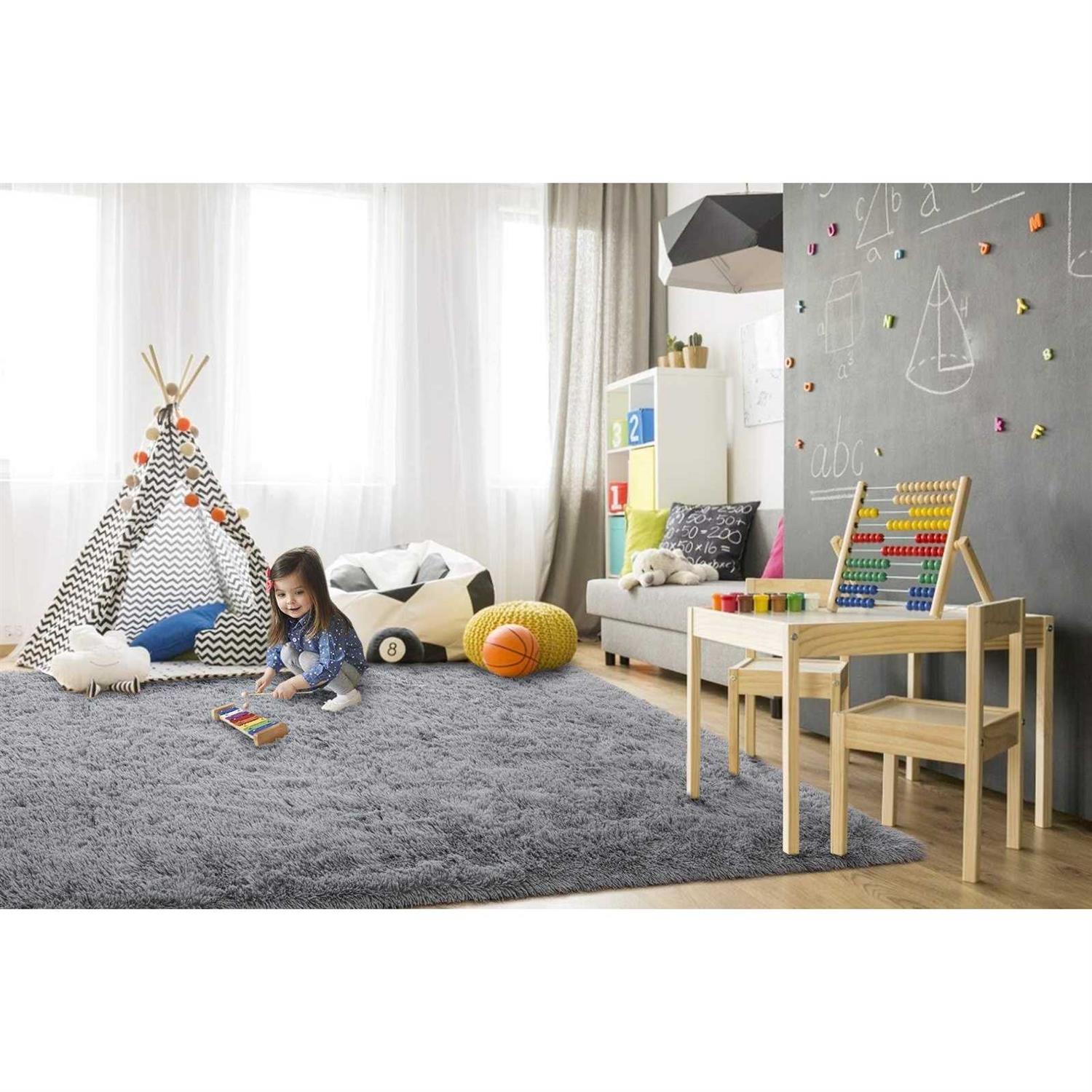 Twinnis Super Soft Shaggy Rugs Fluffy Carpets Indoor Modern Plush Area Rugs for Living - Image 4