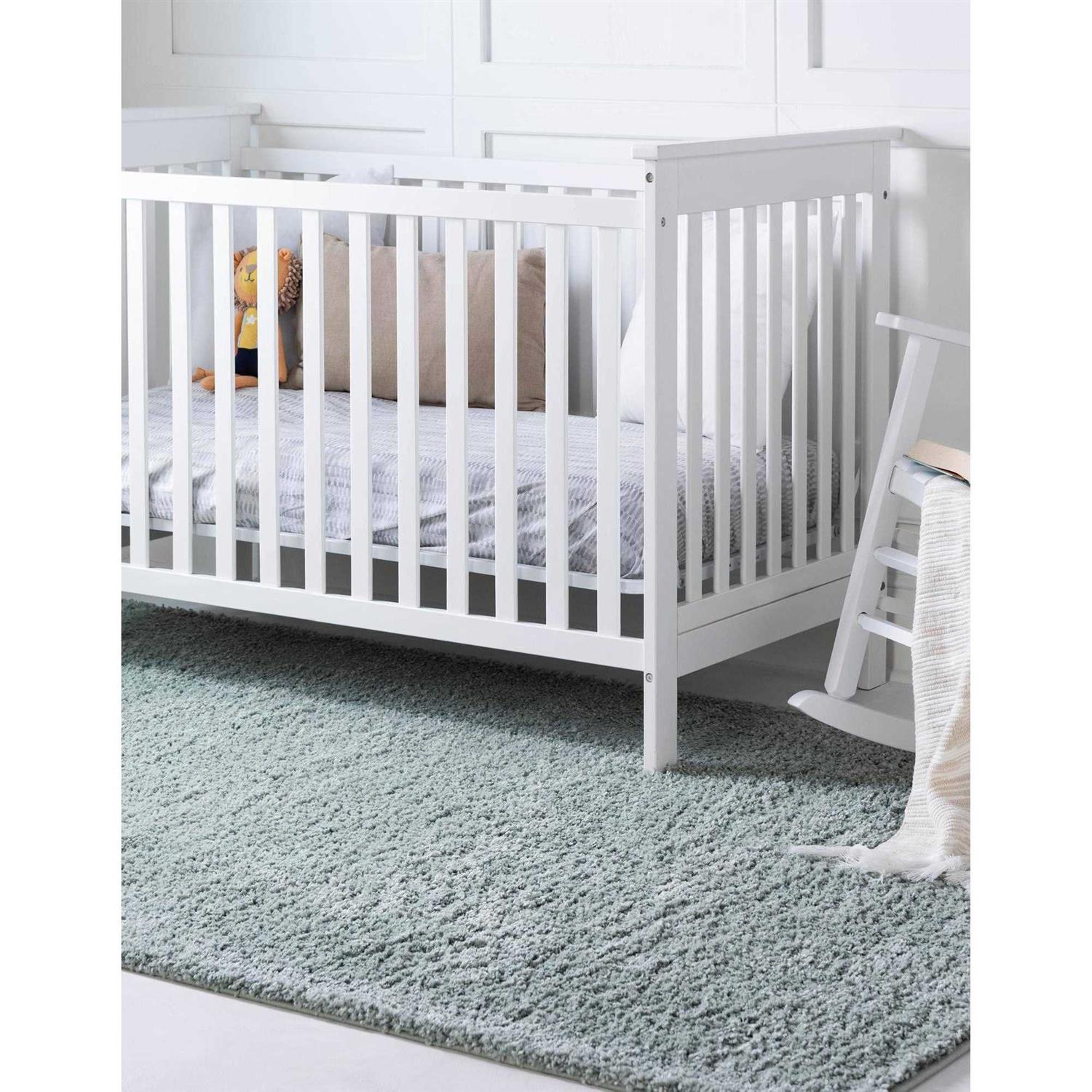 Soft Solid Shag Area Rug