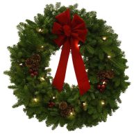 Worcester Wreath 24 in. Balsam Classic Fresh Wreath