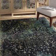 Union Rustic Poston Oriental Tufted Purple Area Rug Bungalow Rose Rug