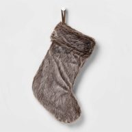 Wondershop Faux Fur Christmas Stocking