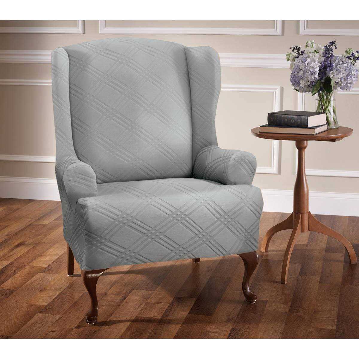 Stretch Sensations Stretch Double Diamond Recliner Slipcover - Image 5